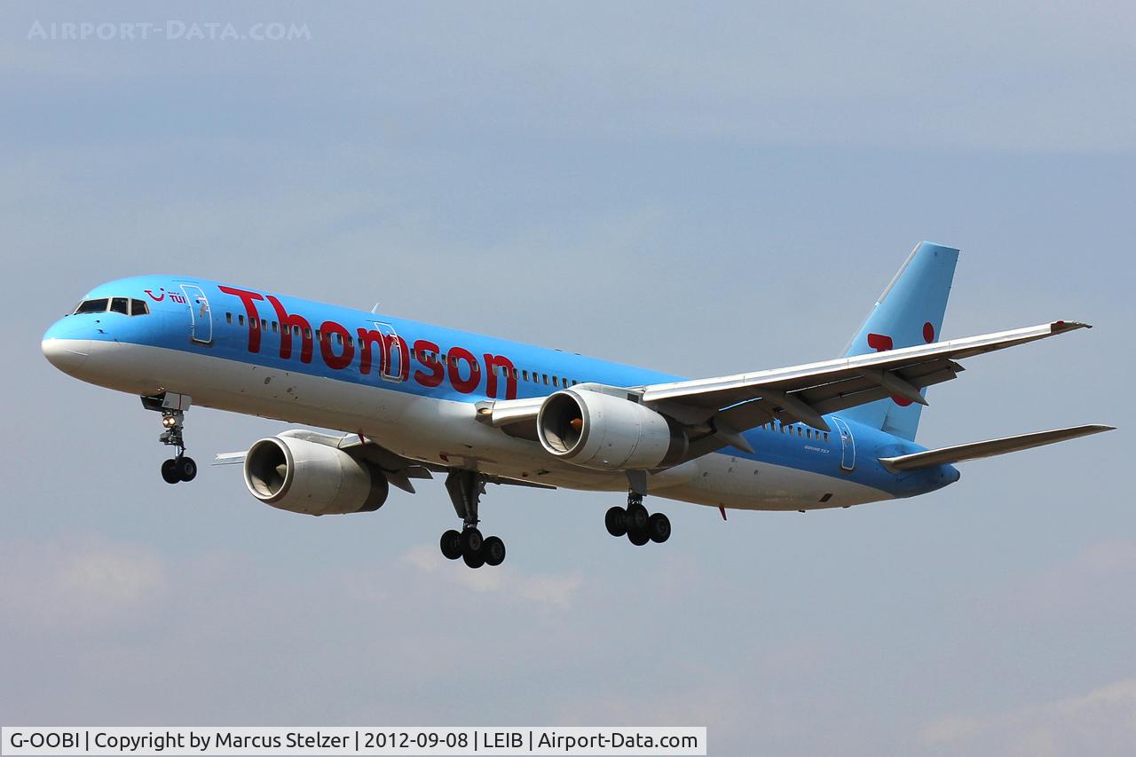 G-OOBI, 1993 Boeing 757-2B7 C/N 27146, Thomson Airways