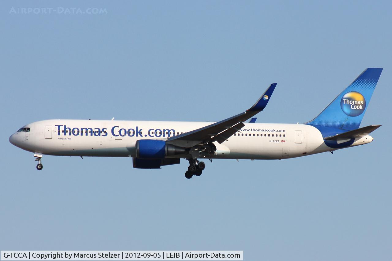 G-TCCA, 1994 Boeing 767-31K C/N 27205, Thomas Cook Airlines