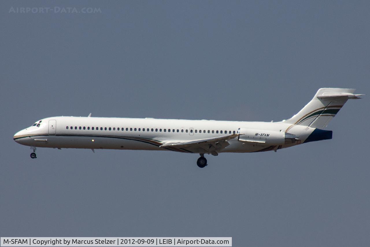 M-SFAM, 1992 McDonnell Douglas DC-9-87 C/N 53042, Private  Mcdonnell Douglas DC-9