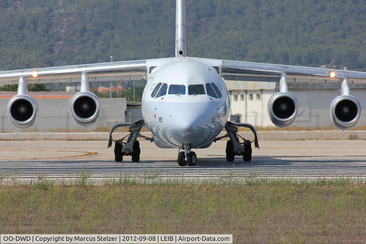 OO-DWD, 1998 British Aerospace Avro 146-RJ100 C/N E3324, Brussels