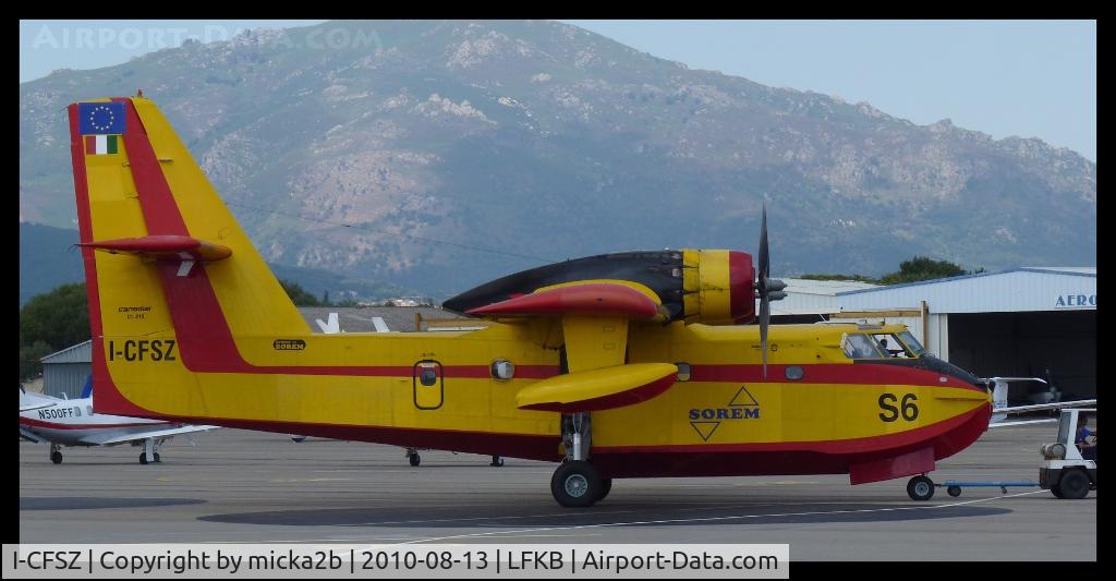 I-CFSZ, Canadair CL-215-V (CL-215-1A10) C/N 1108, Taxiing