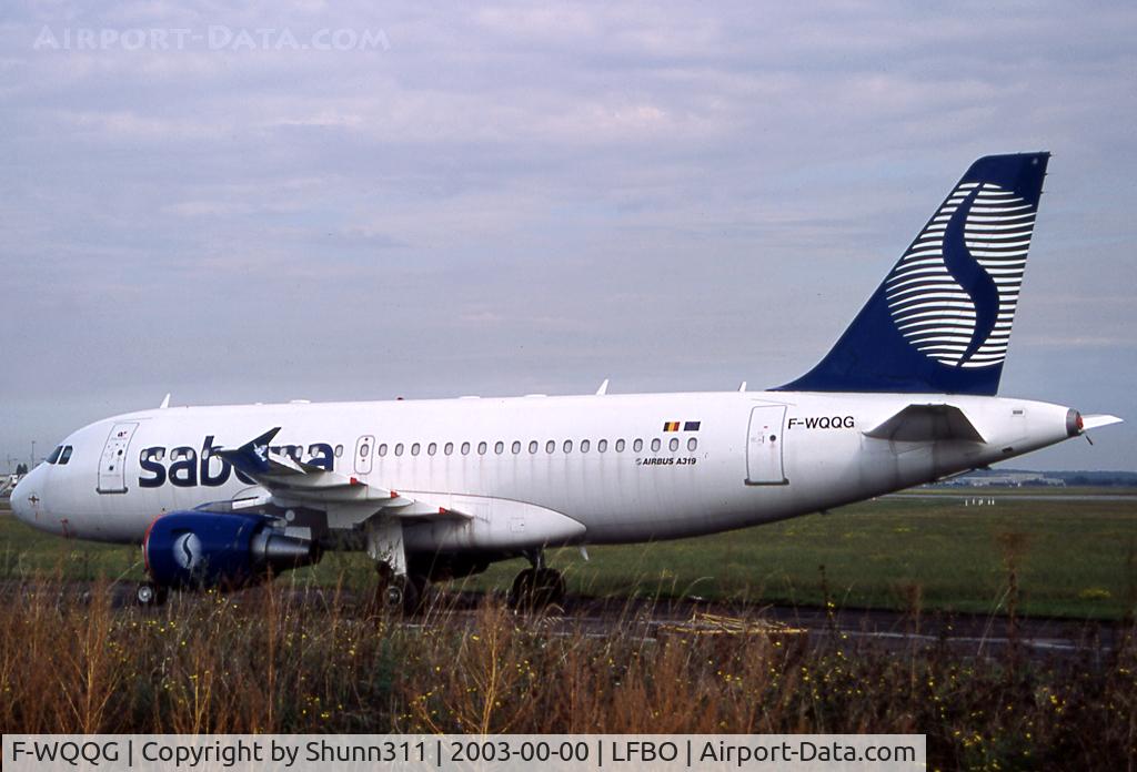 F-WQQG, 2000 Airbus A320-232 C/N 1305, C/n 1305 - Stored after Sabena demise... Ex. OO-SSJ