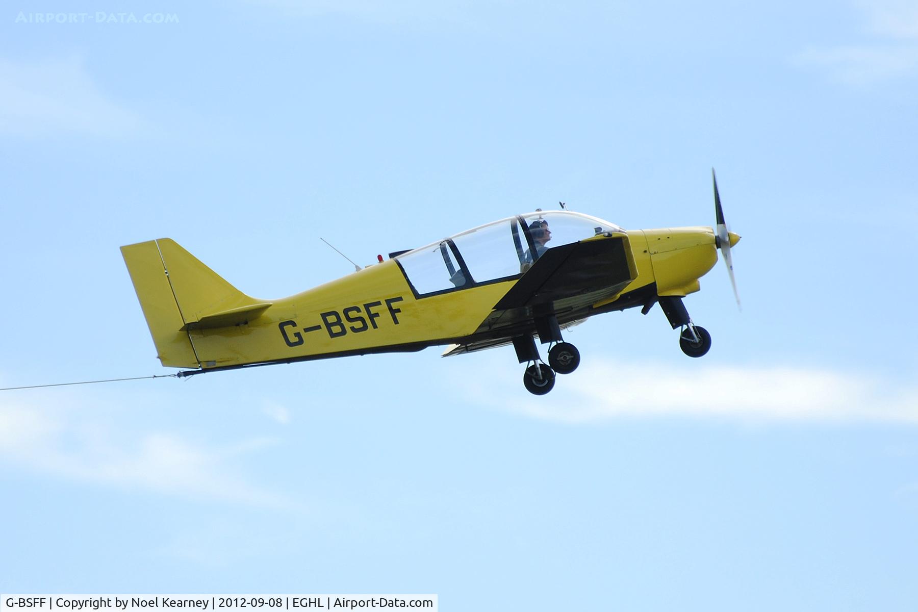 G-BSFF, 1978 Robin DR-400-180R Remorqueur Regent C/N 1295, Towing a glider at Lasham.
