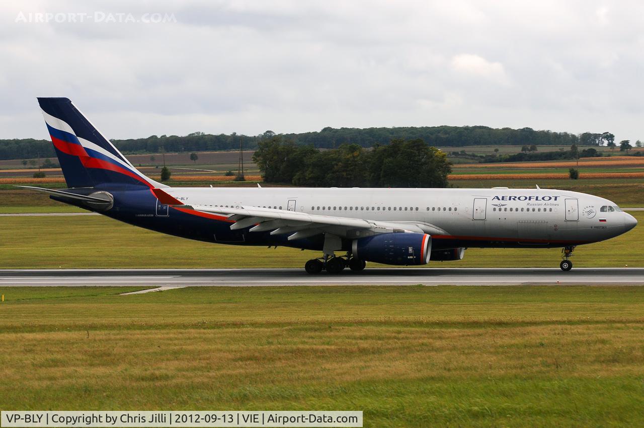 VP-BLY, 2008 Airbus A330-243 C/N 973, Aeroflot