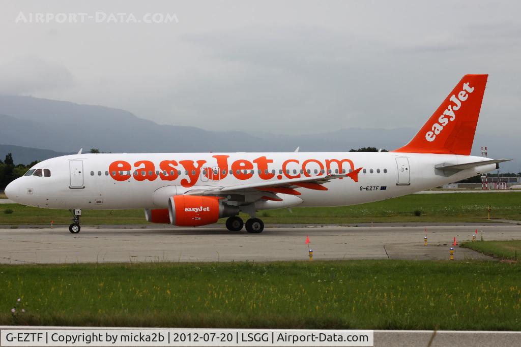 G-EZTF, 2009 Airbus A320-214 C/N 3922, Taxiing
