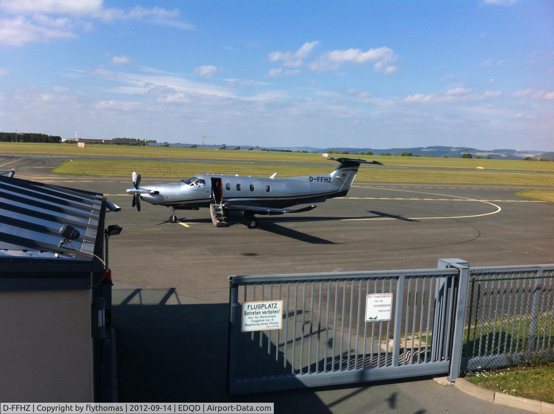 D-FFHZ, 2007 Pilatus PC-12/47 C/N 847, D-FFHZ Bindlacher Berg