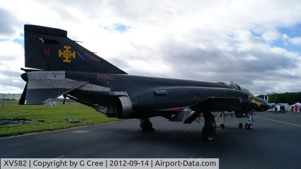 XV582, 1969 McDonnell Douglas Phantom FG1 C/N 3253/9336, XV582 on display