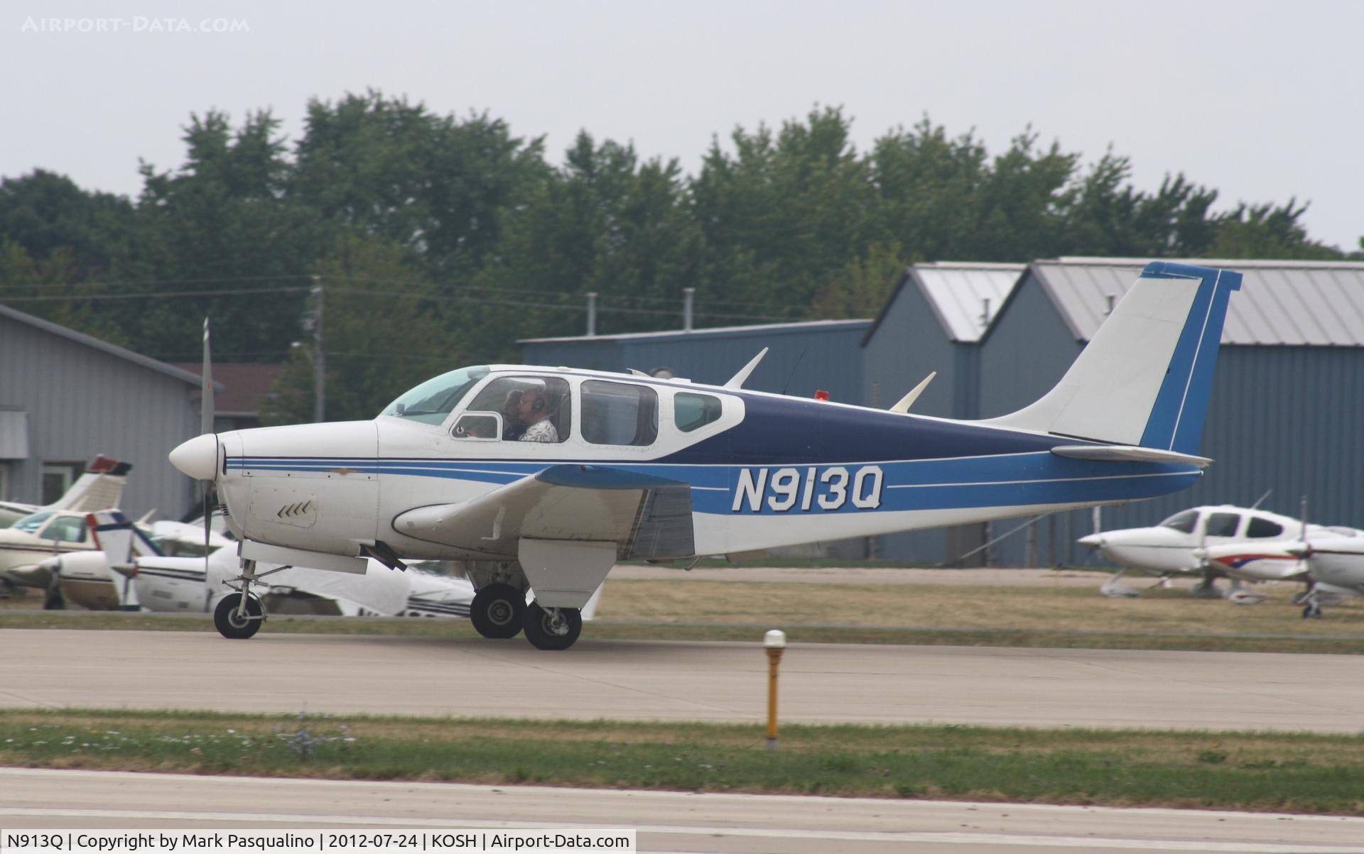 N913Q, 1962 Beech 35-A33 Debonair C/N CD-378, Beech A33