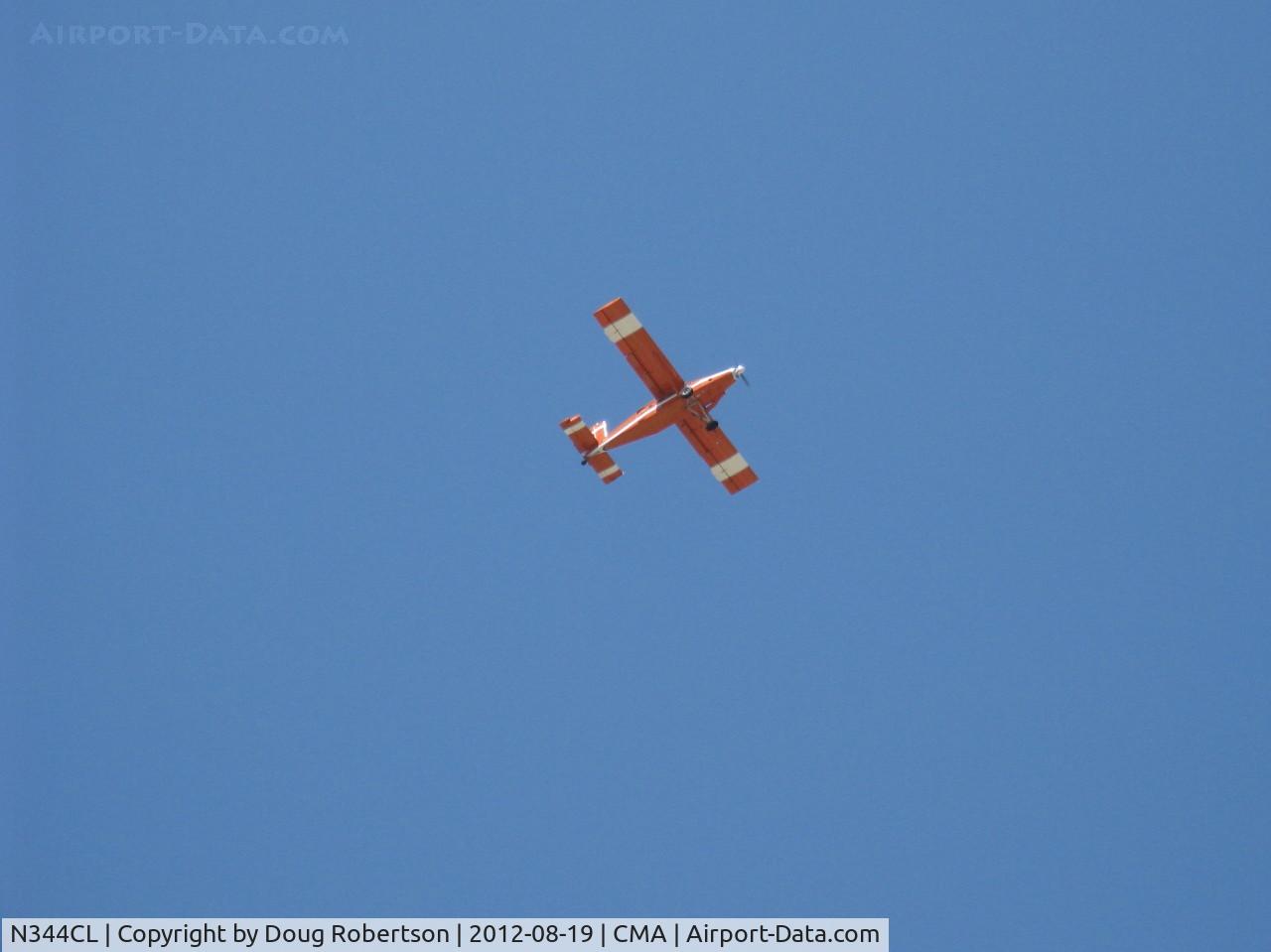 N344CL, 1968 Fairchild PC-6/C2-H2 Heli-Porter C/N 2019, Clay Lacy's 1968 Fairchild Heli-Porter PILATUS PC6/C-H2 PORTER Super STOL, one AiResearch TPE331 575 shp Turboprop, CS reversible-pitch prop, very slow flight demonstration