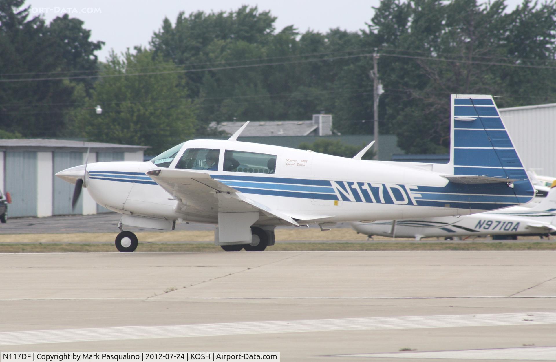 N117DF, 1985 Mooney M20J 201 C/N 24-1542, Mooney M20J