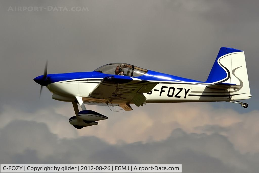 G-FOZY, 2012 Vans RV-7 C/N PFA 323-14150, One of the many visitors on the day