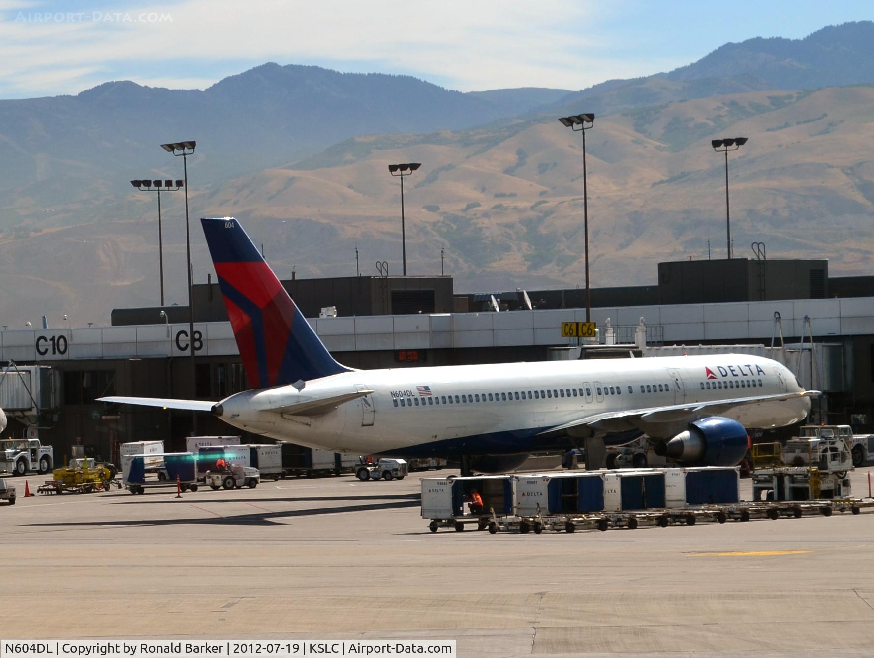N604DL, 1984 Boeing 757-232 C/N 22811, SLC UT