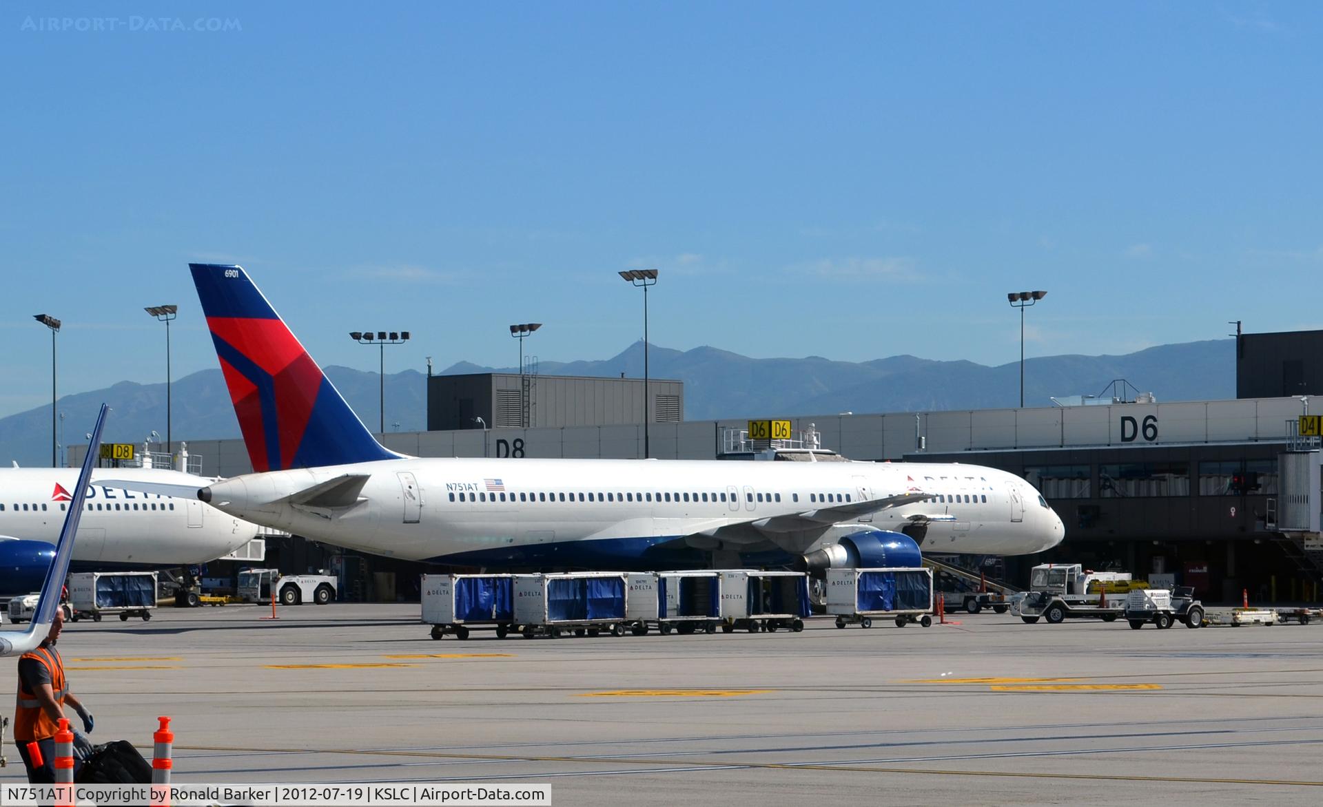 N751AT, 1984 Boeing 757-212 C/N 23125, SLC UT
