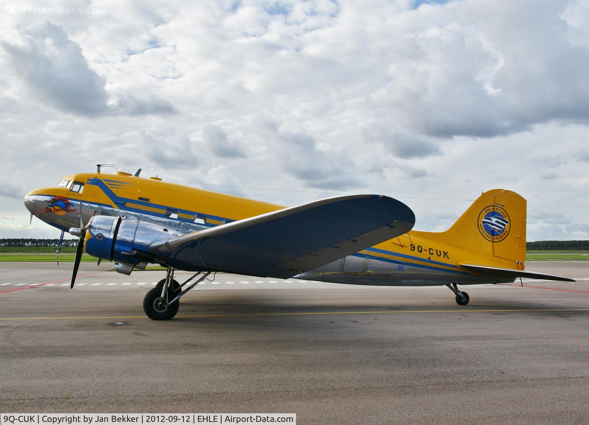 9Q-CUK, 1945 Douglas C-47B Skytrain C/N 16697, Airport Lelystad