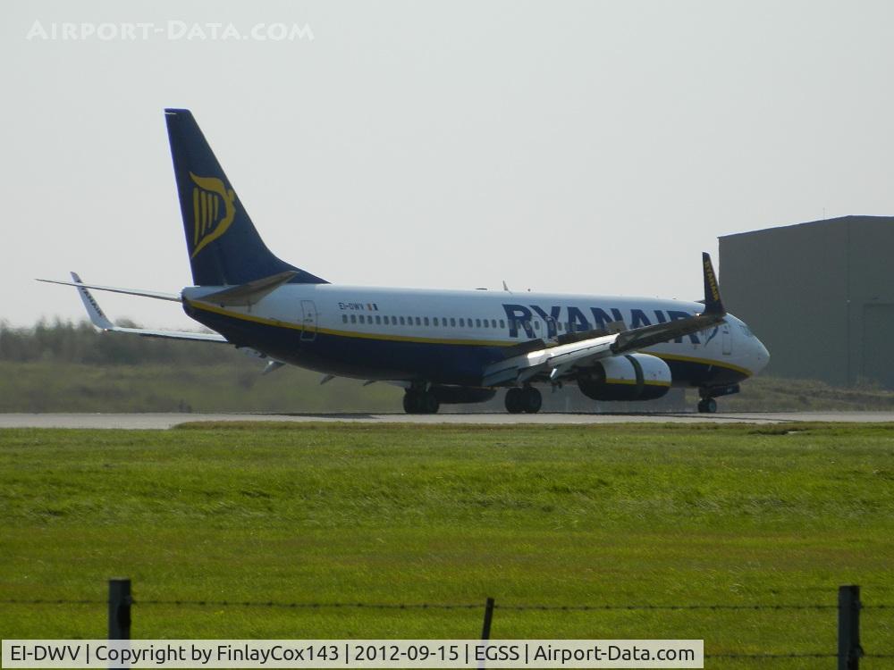 EI-DWV, 2008 Boeing 737-8AS C/N 33627, Ryanair Boeing 737-800 at London Stansted