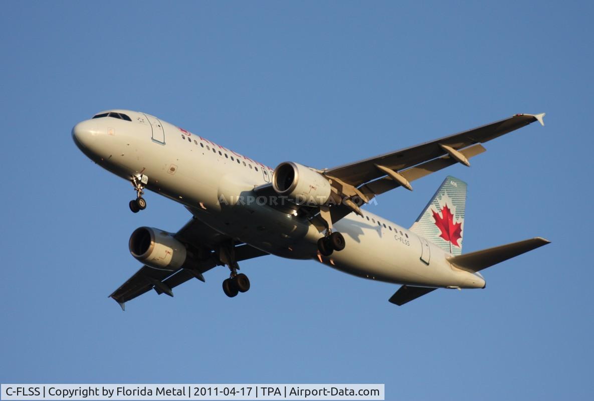 C-FLSS, 1992 Airbus A320-211 C/N 284, Air Canada A320