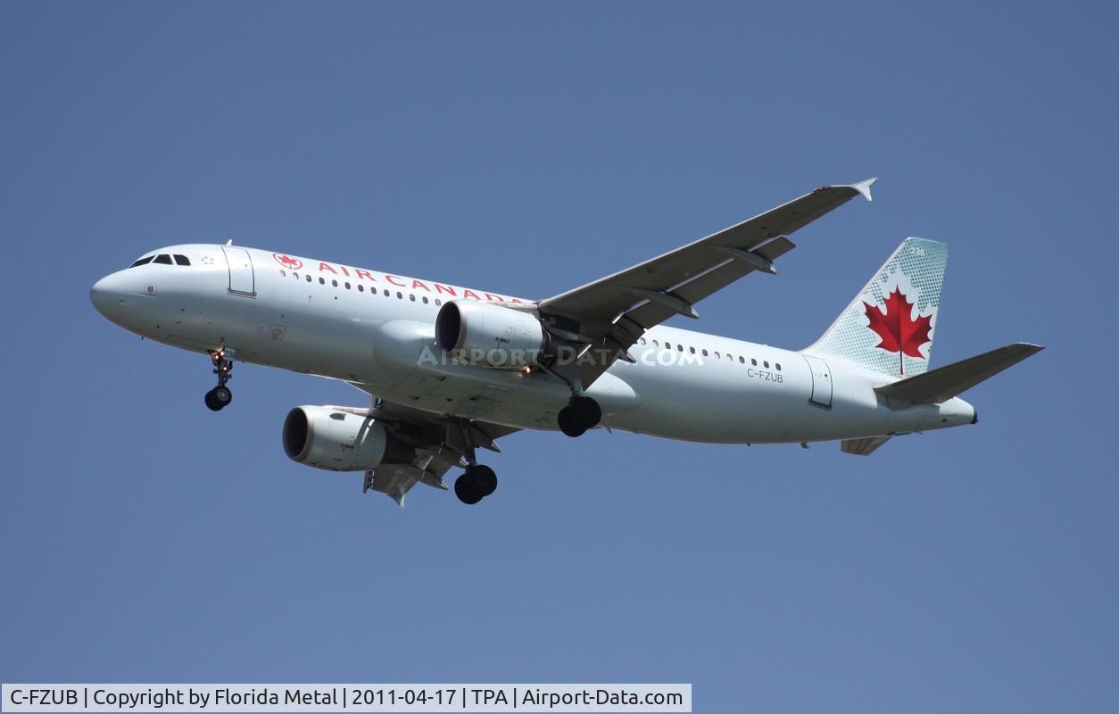 C-FZUB, 2003 Airbus A320-214 C/N 1940, Air Canada A320