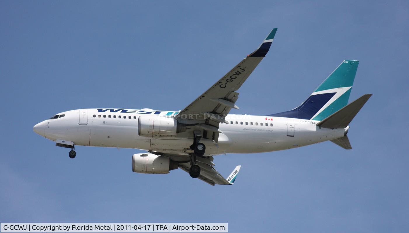 C-GCWJ, 2004 Boeing 737-7CT C/N 33970, West Jet 737