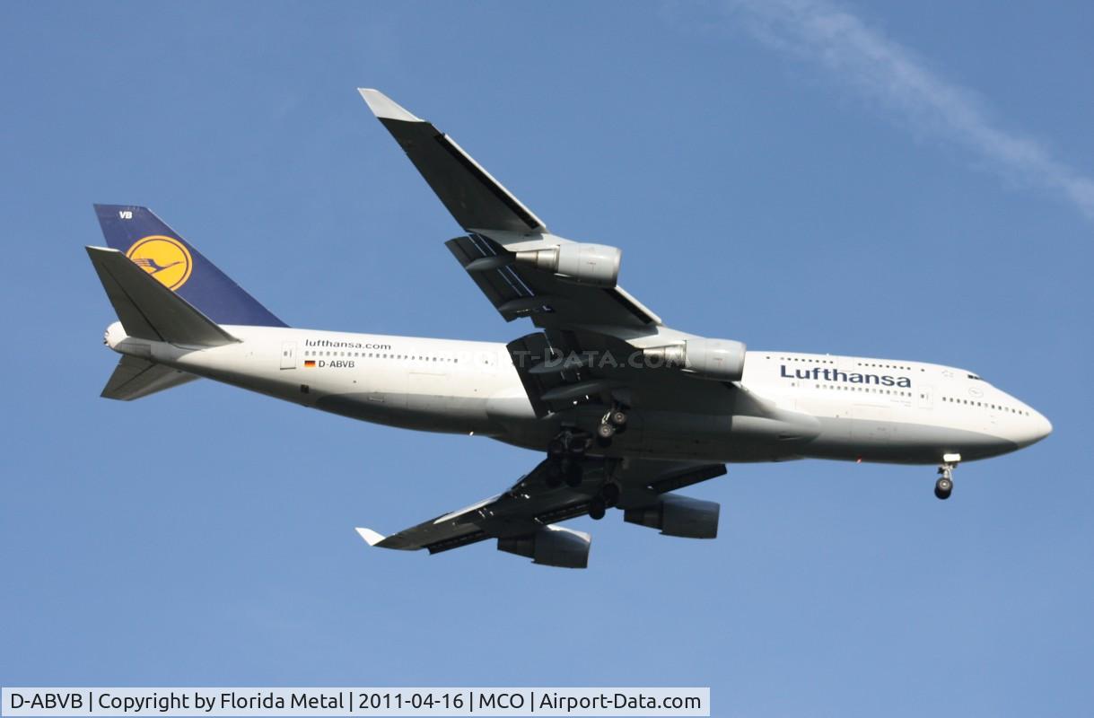 D-ABVB, 1988 Boeing 747-430 C/N 23817, Lufthansa 747-400