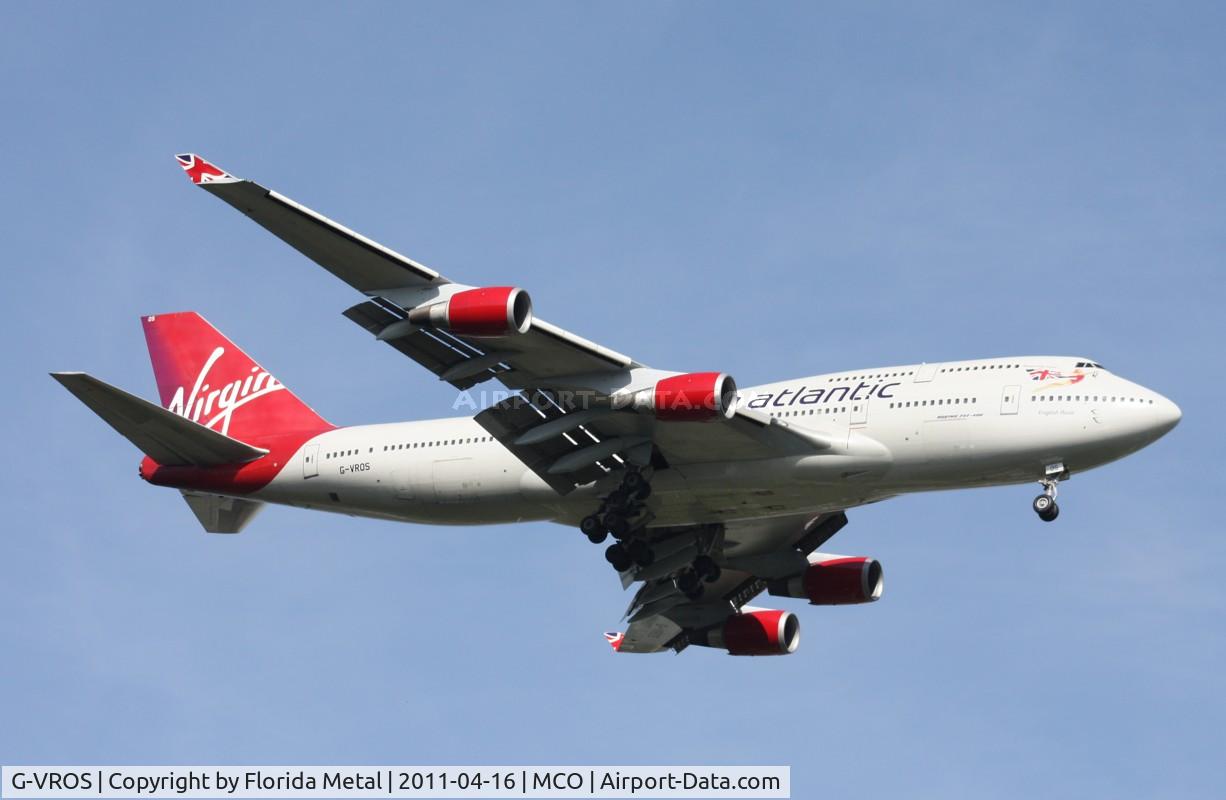 G-VROS, 2001 Boeing 747-443 C/N 30885, Virgin Atlantic 747-400