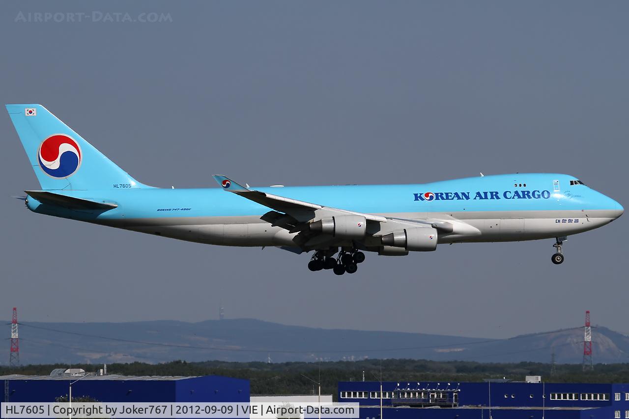 HL7605, 2006 Boeing 747-4B5ERF C/N 35526, Korean Air Cargo