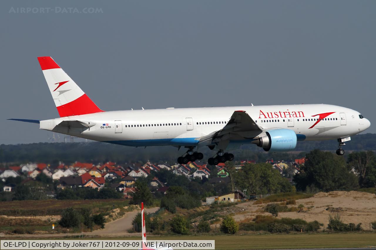 OE-LPD, 2006 Boeing 777-2Z9/ER C/N 35960, Austrian Airlines