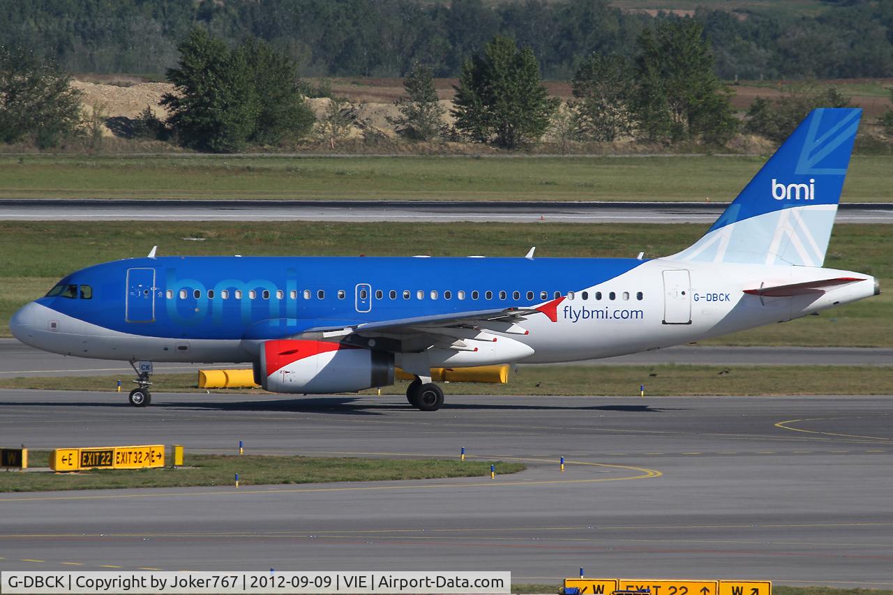 G-DBCK, 2007 Airbus A319-131 C/N 3049, BMI