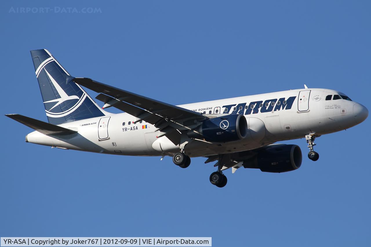 YR-ASA, 2006 Airbus A318-111 C/N 2931, Tarom