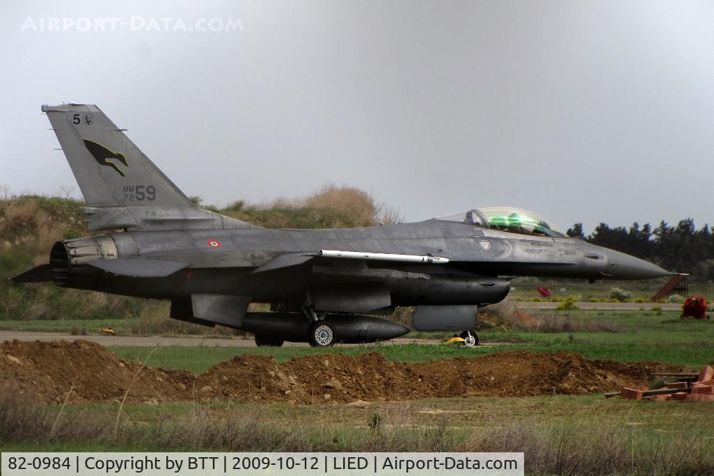 82-0984, General Dynamics F-16A-15CF/ADF Fighting Falcon C/N M22-24/61-577, Italian AF contract Peace Caesar
M22-24 MM7259 since 2003