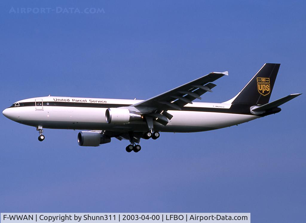 F-WWAN, 2003 Airbus A300F4-622R C/N 832, C/n 0832 - To be N149UP