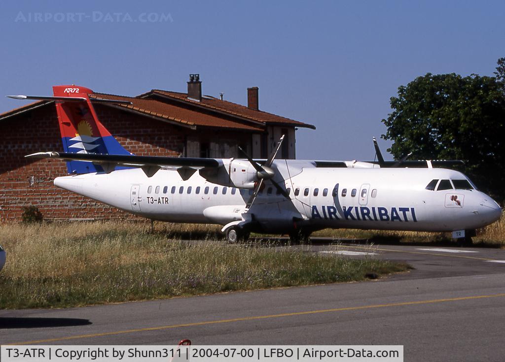 T3-ATR, 1995 ATR 72-202 C/N 456, Stored after returning to lessor