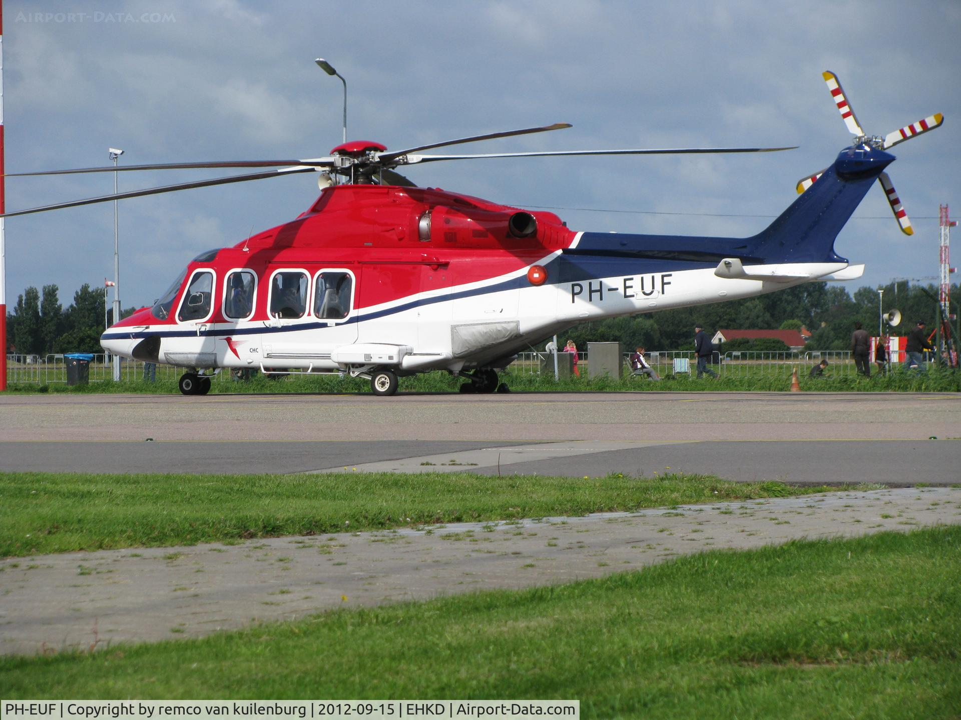 PH-EUF, 2012 AgustaWestland AW-139 C/N 31406, CHC at Heldair show