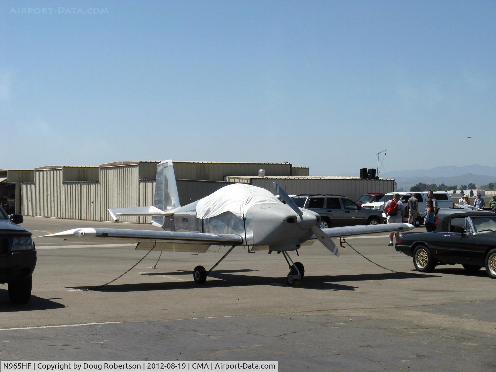 N965HF, Vans RV-7A C/N 71752, 2011 Feldman VAN's RV-7A