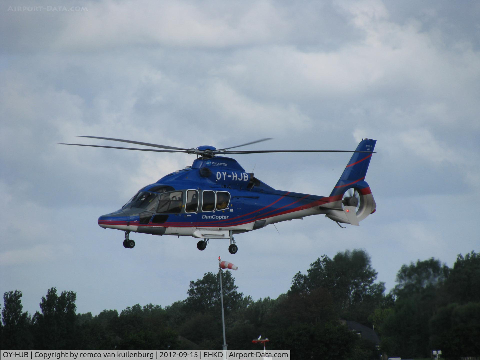 OY-HJB, 2009 Eurocopter EC-155B-1 C/N 6871, DanCopter at Heldair show
