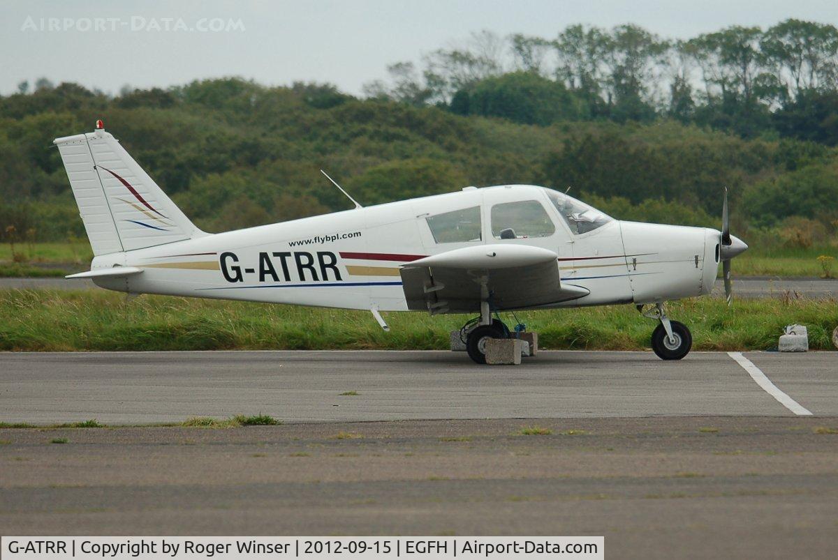 G-ATRR, 1966 Piper PA-28-140 Cherokee C/N 28-21892, Visiting Cherokee.