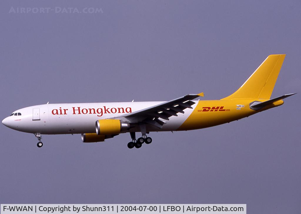 F-WWAN, Airbus A300F4-605R C/N 855, C/n 0855 - To be B-LDA