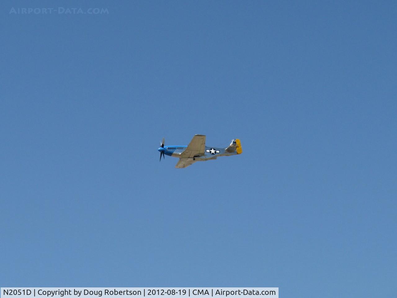 N2051D, 1944 North American P-51D Mustang C/N 122-39913 (44-73454), 1944 North American/Aero Classics P-51D MUSTANG 'This Is It', Packard license-built Rolls Royce V1650-7 MERLIN 1,695 Hp, Limited class, overflight Rwy 26