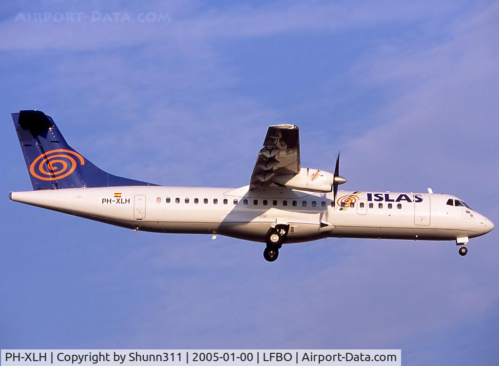 PH-XLH, 1990 ATR 72-201 C/N 195, Landing rwy 14R... Ex. KLM Exel