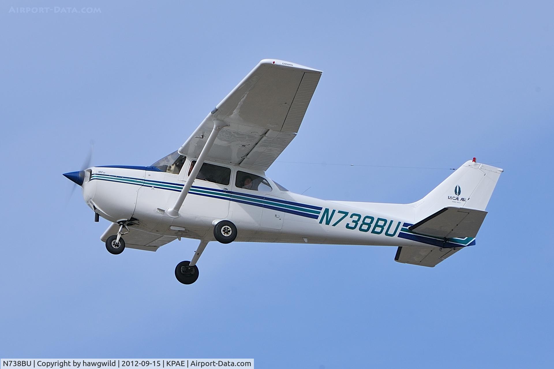 N738BU, 1977 Cessna 172N C/N 17269856, Flying Heritage Collection Free Fly Day