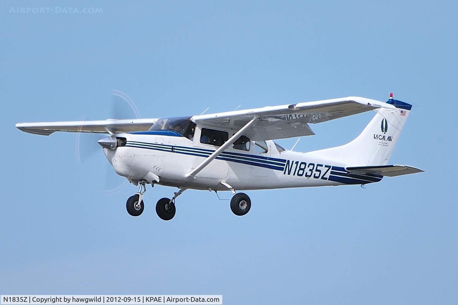 N1835Z, 1962 Cessna 205 (210-5) C/N 205-0035, 1962 Cessna 210-5 C/N 205-0035