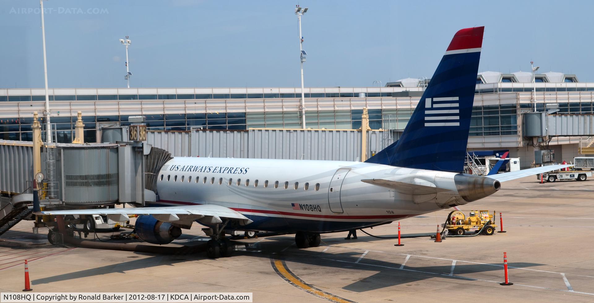 N108HQ, 2007 Embraer 175LR (ERJ-170-200LR) C/N 17000166, DCA VA