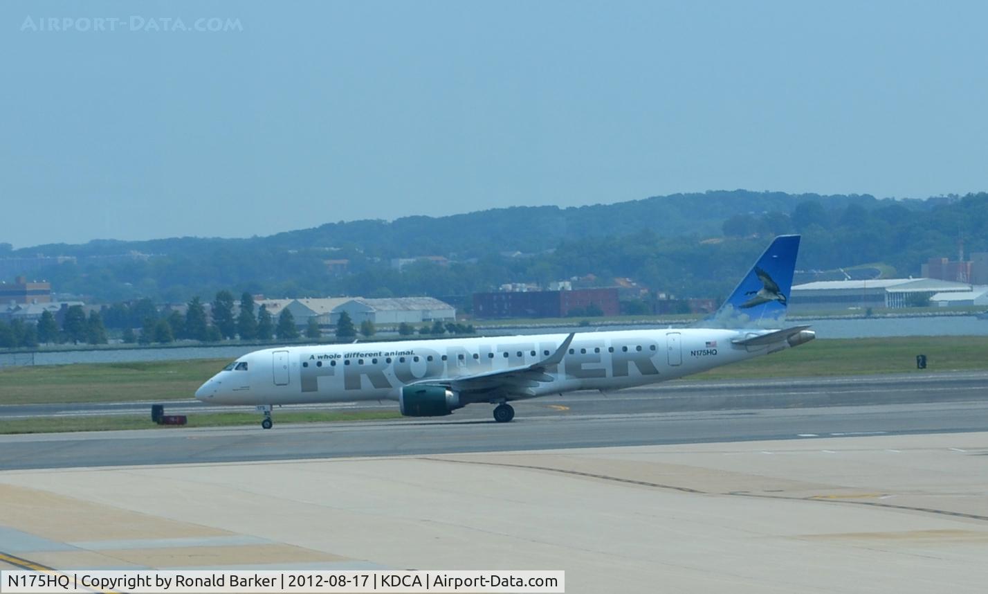 N175HQ, 2008 Embraer 190AR (ERJ-190-100IGW) C/N 19000216, Taxi DCA