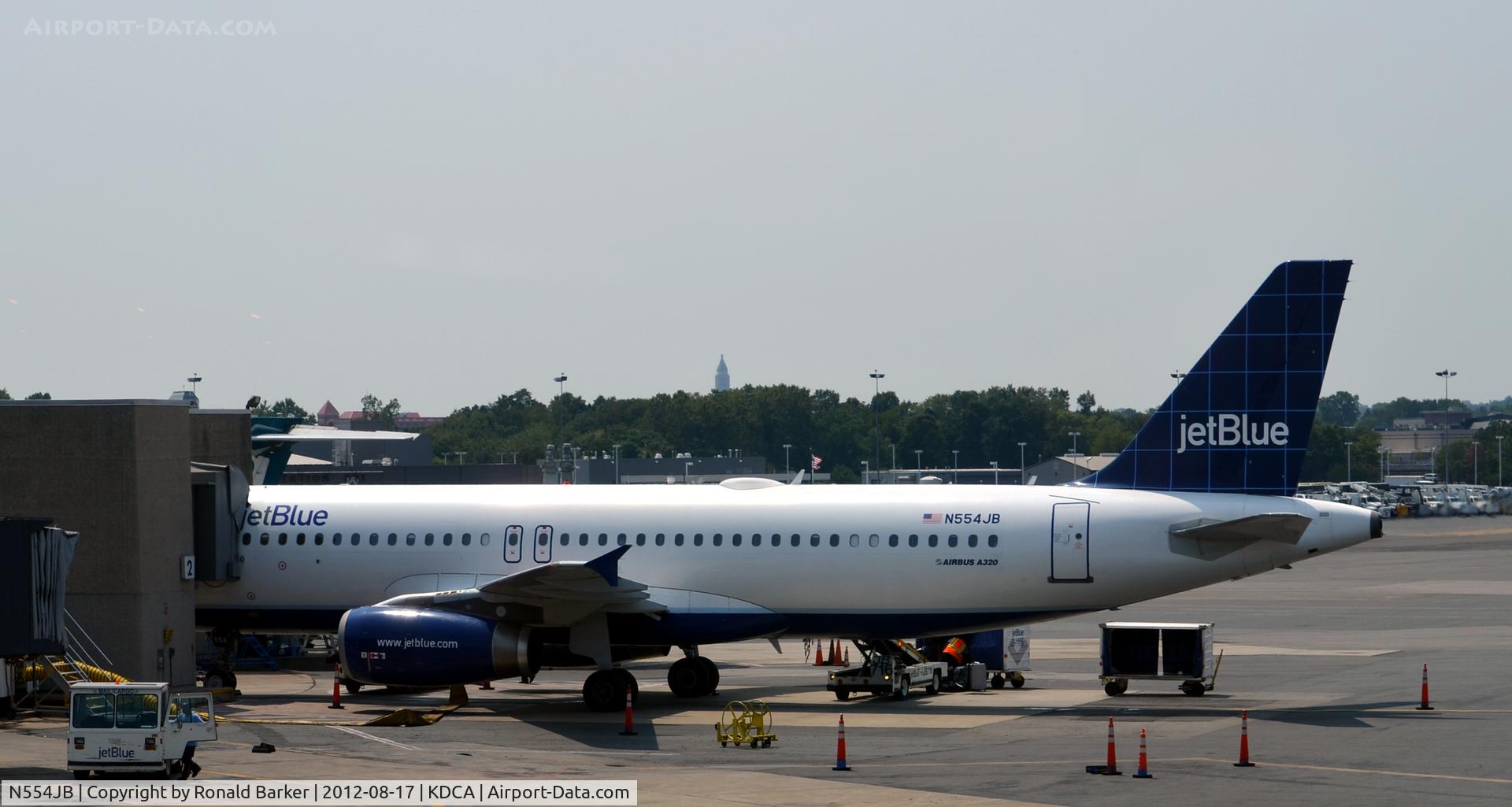 N554JB, 2002 Airbus A320-232 C/N 1898, DCA VA