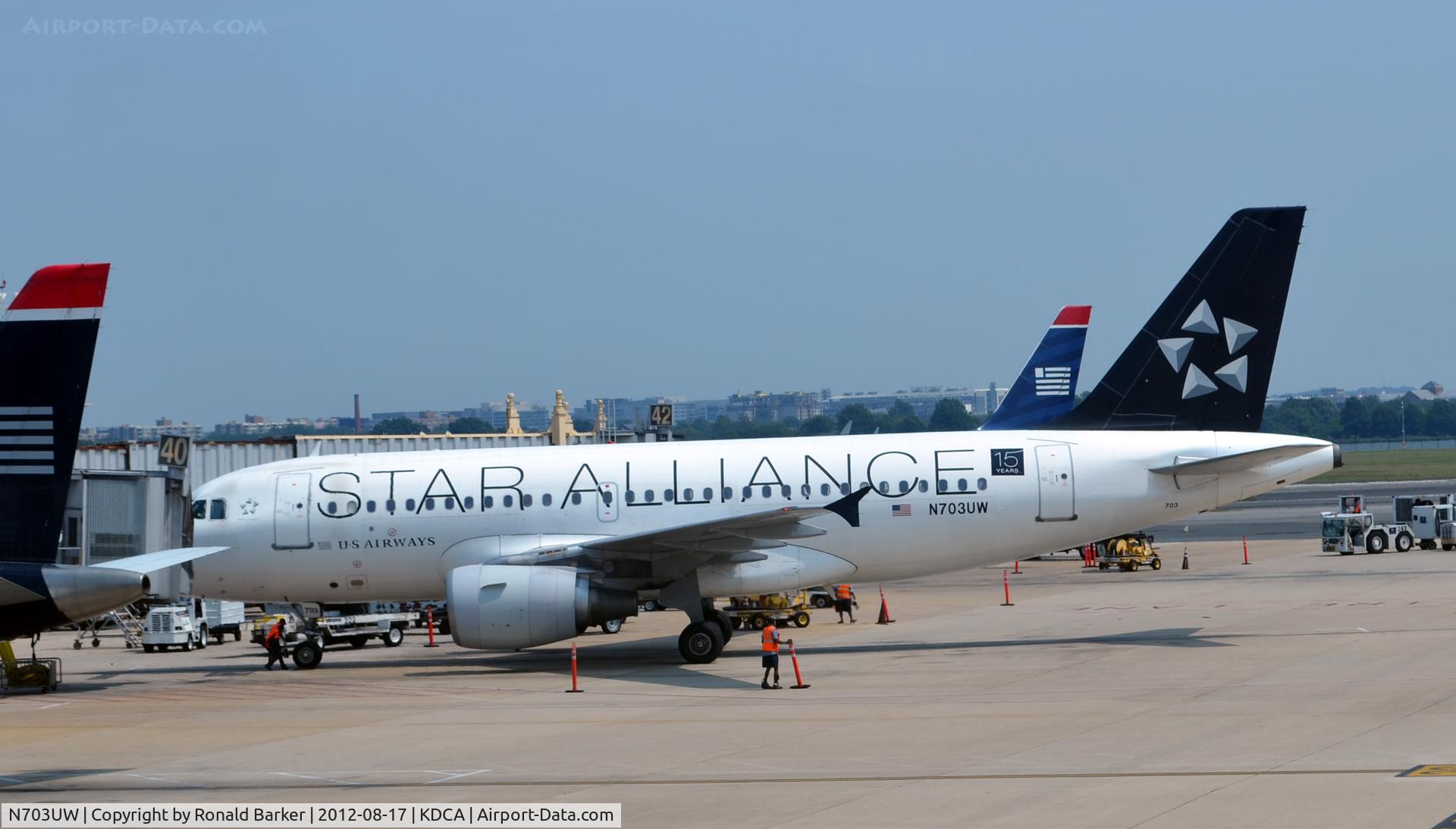 N703UW, 1998 Airbus A319-112 C/N 0904, DCA VA