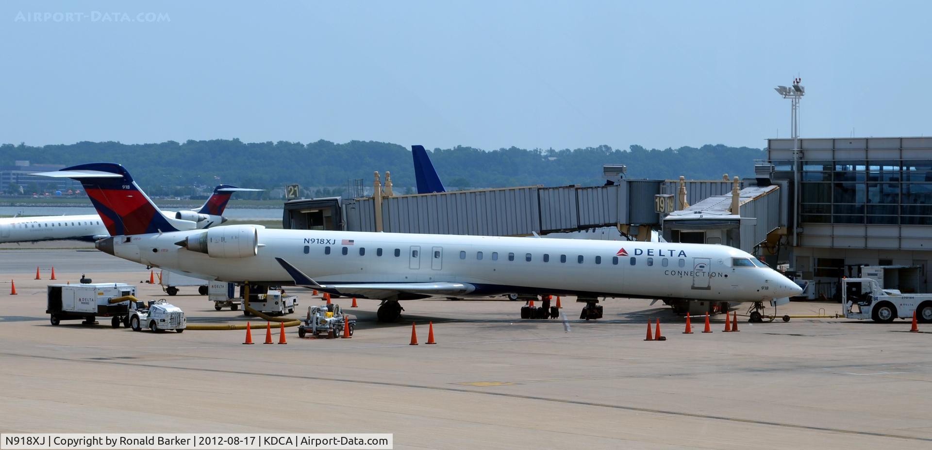 N918XJ, 2007 Bombardier CRJ-900ER (CL-600-2D24) C/N 15156, DCA VA