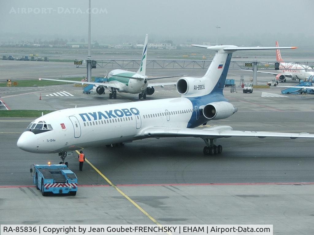 RA-85836, 1998 Tupolev Tu-154M C/N 98A1018, PULKOVO