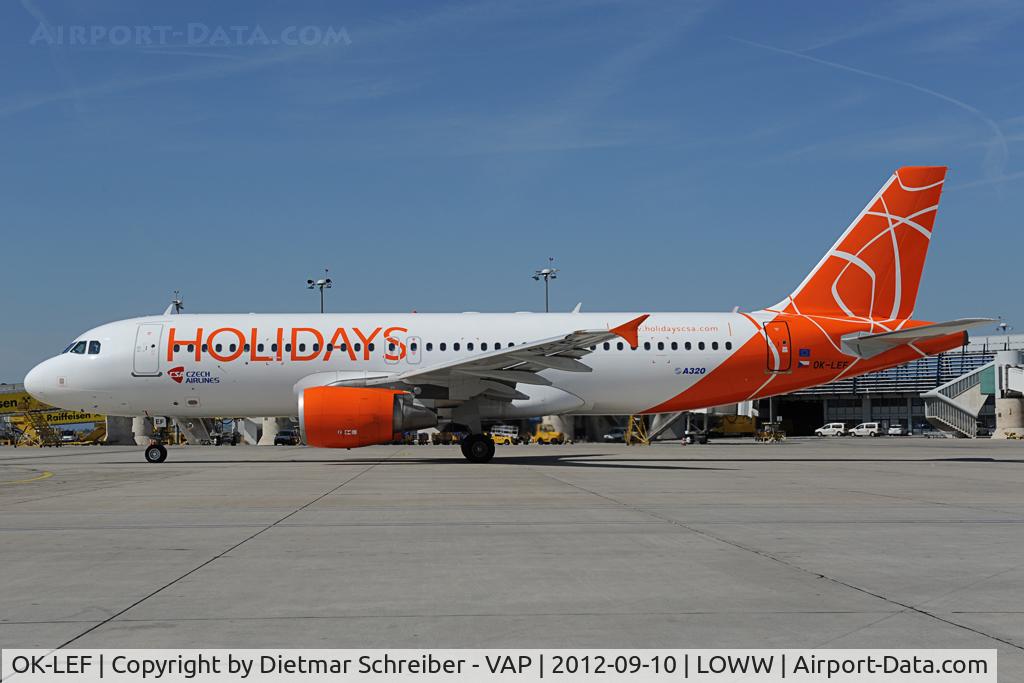 OK-LEF, 2006 Airbus A320-214 C/N 2758, CSA Holidays Airbus 320