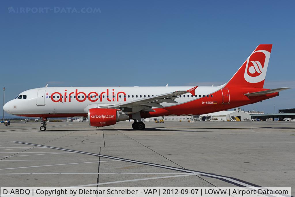 D-ABDQ, 2007 Airbus A320-214 C/N 3121, Air Berlin Airbus 320