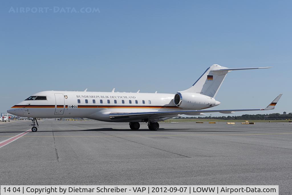 14 04, 2011 Bombardier BD-700-1A11 Global 5000 C/N 9417, German Air Force Globalexpress 5000