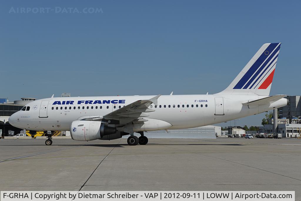 F-GRHA, 1999 Airbus A319-111 C/N 938, Air France Airbus 319